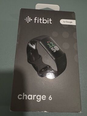 Google Fitbit Charge 6 Smart Fitness Tracker - Black